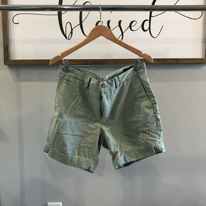 Polo light green shorts